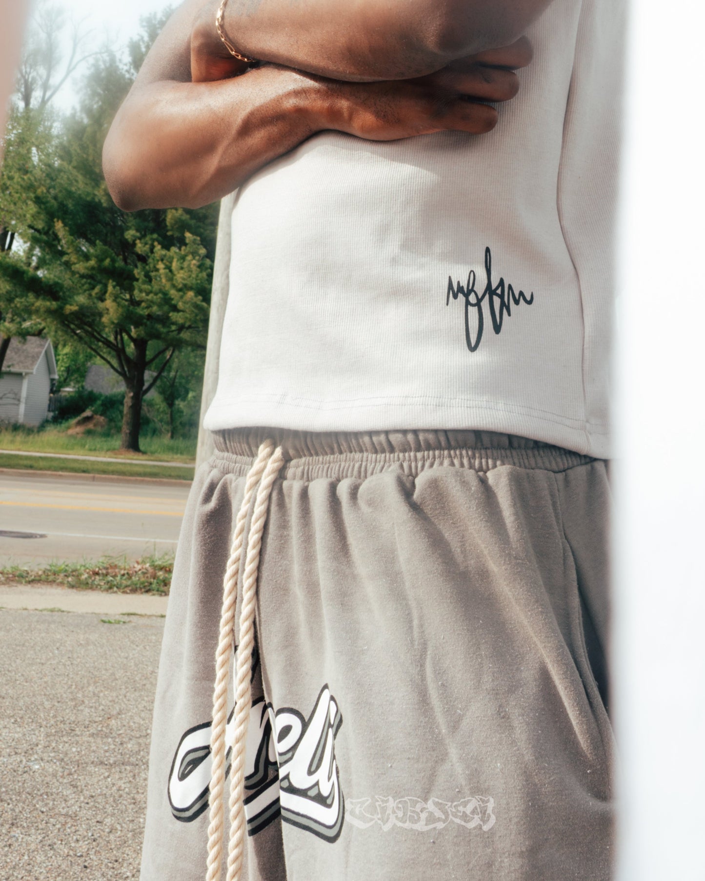 Ameli "Signature" French Terry Shorts