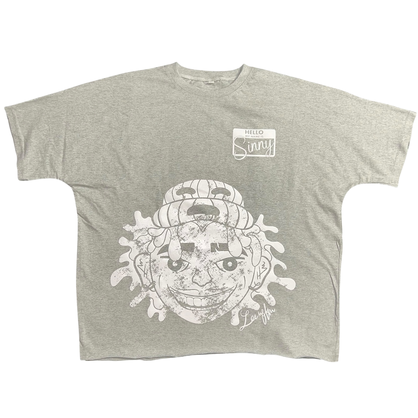 Sometimes I Sin Gray Boxy Tee