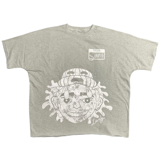 Sometimes I Sin Gray Boxy Tee